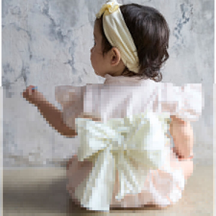 Girls Baby Jinbei,Red, medium image number 3