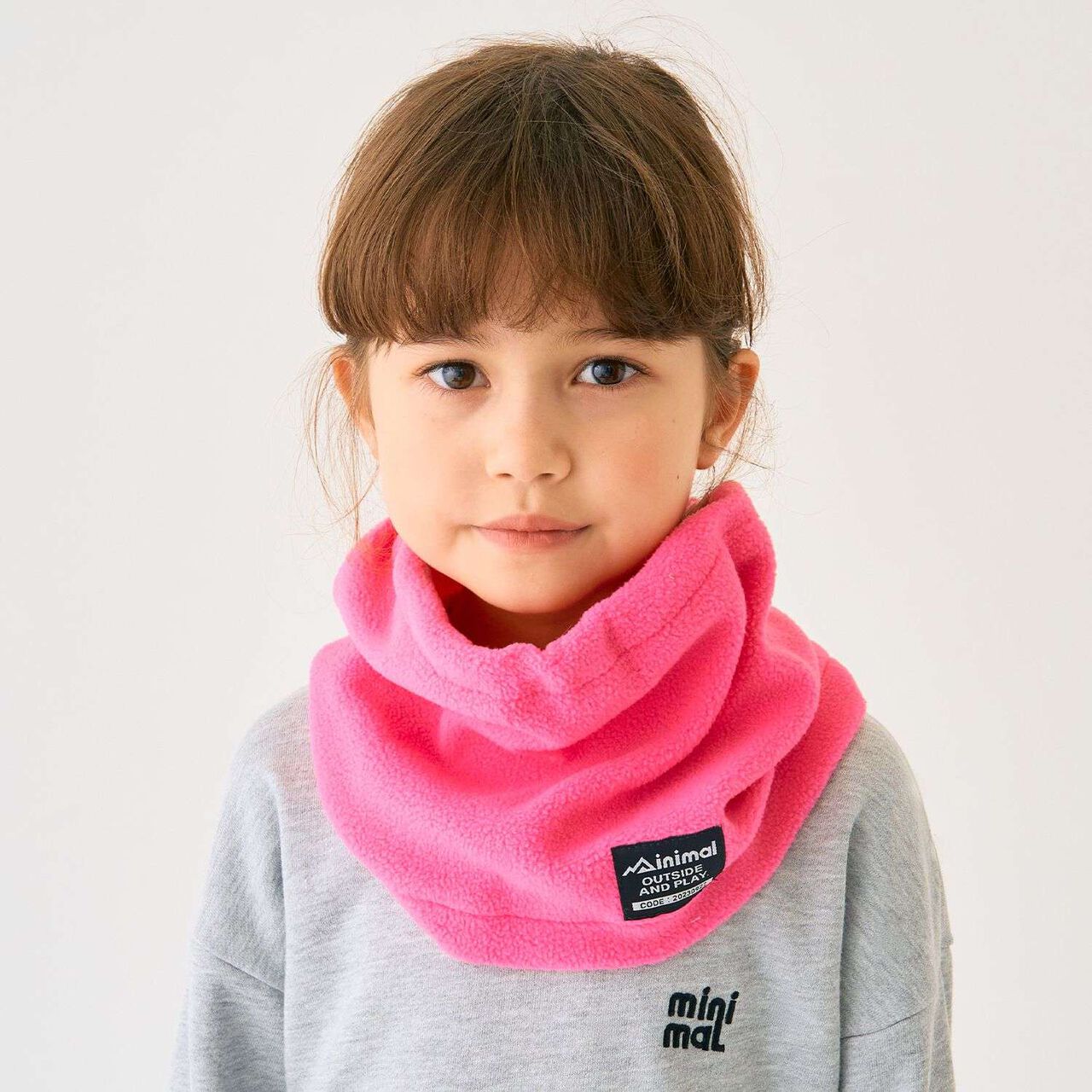 Fleece Neck Warmer,Magenta, large image number 0