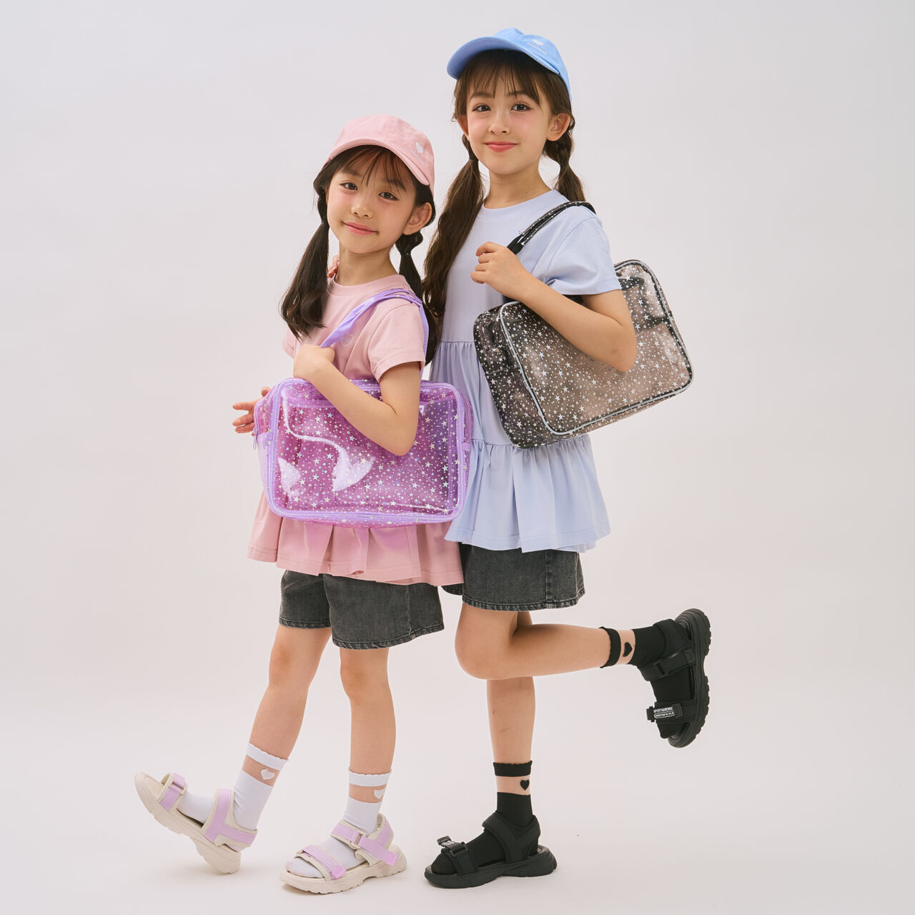 [DailyMe] Short-Sleeve Tiered Tunic with Heat Shielding, Quick-Dry & Antibacterial,Sax blue, large image number 8