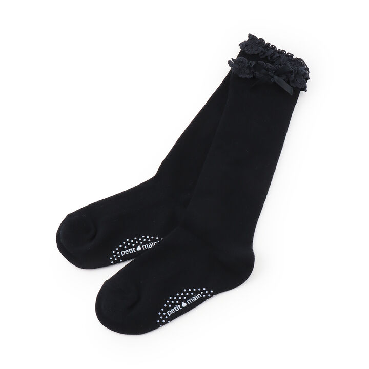 Knee-High Socks with Ribbon,, medium