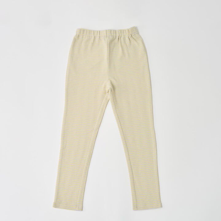 [365D.] Anti-Stain Stripe Jersey Knit Leggings,Salmon pink, medium image number 12