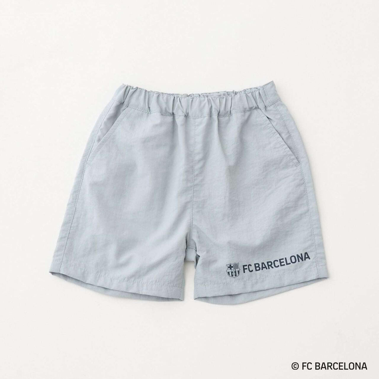 [FC BARCELONA] 布質短褲,淡卡其色, large image number 10