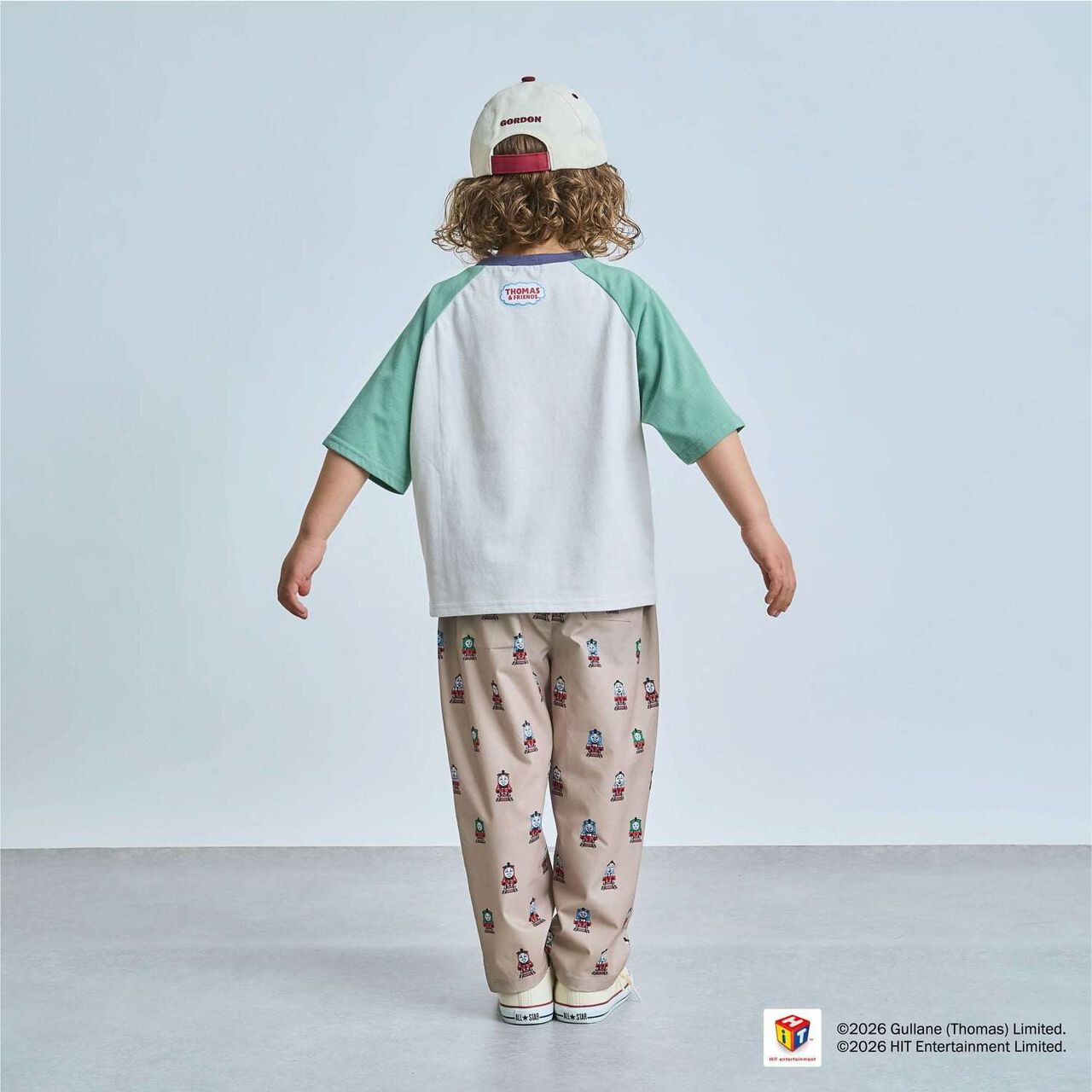 [Thomas the Tank Engine] Raglan Short Sleeve T-Shirt,Red, large image number 17