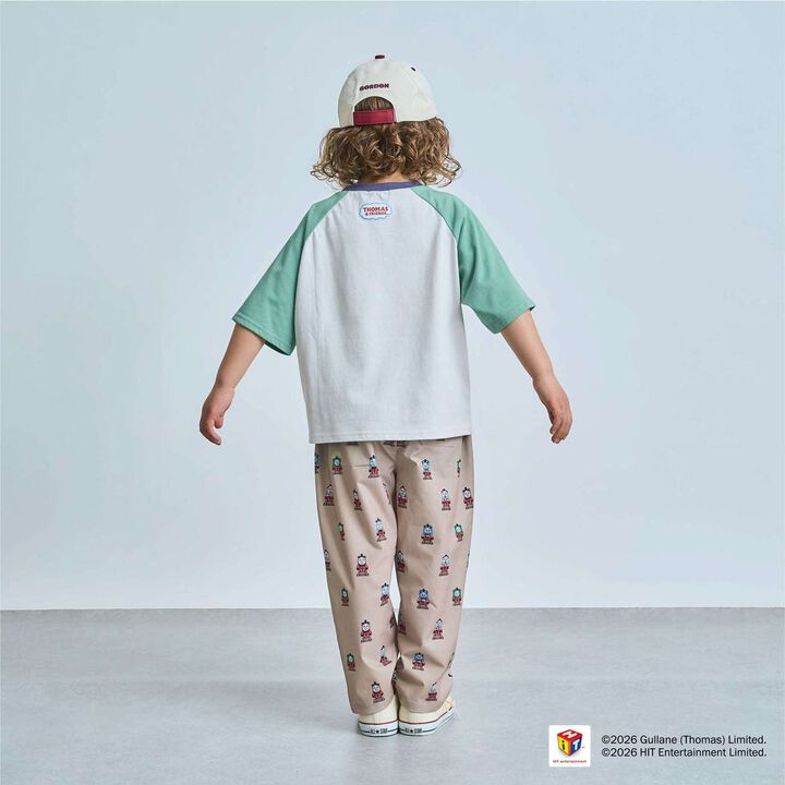 [Thomas the Tank Engine] Raglan Short Sleeve T-Shirt,Red, medium image number 17