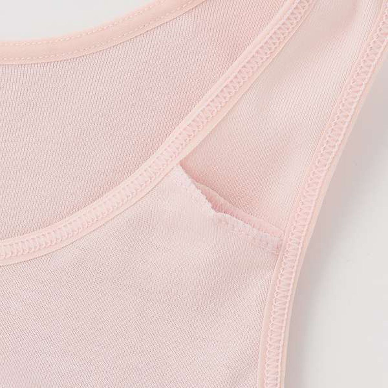 Basic C100% Tank Top with Padding,Mocha tea, large image number 6