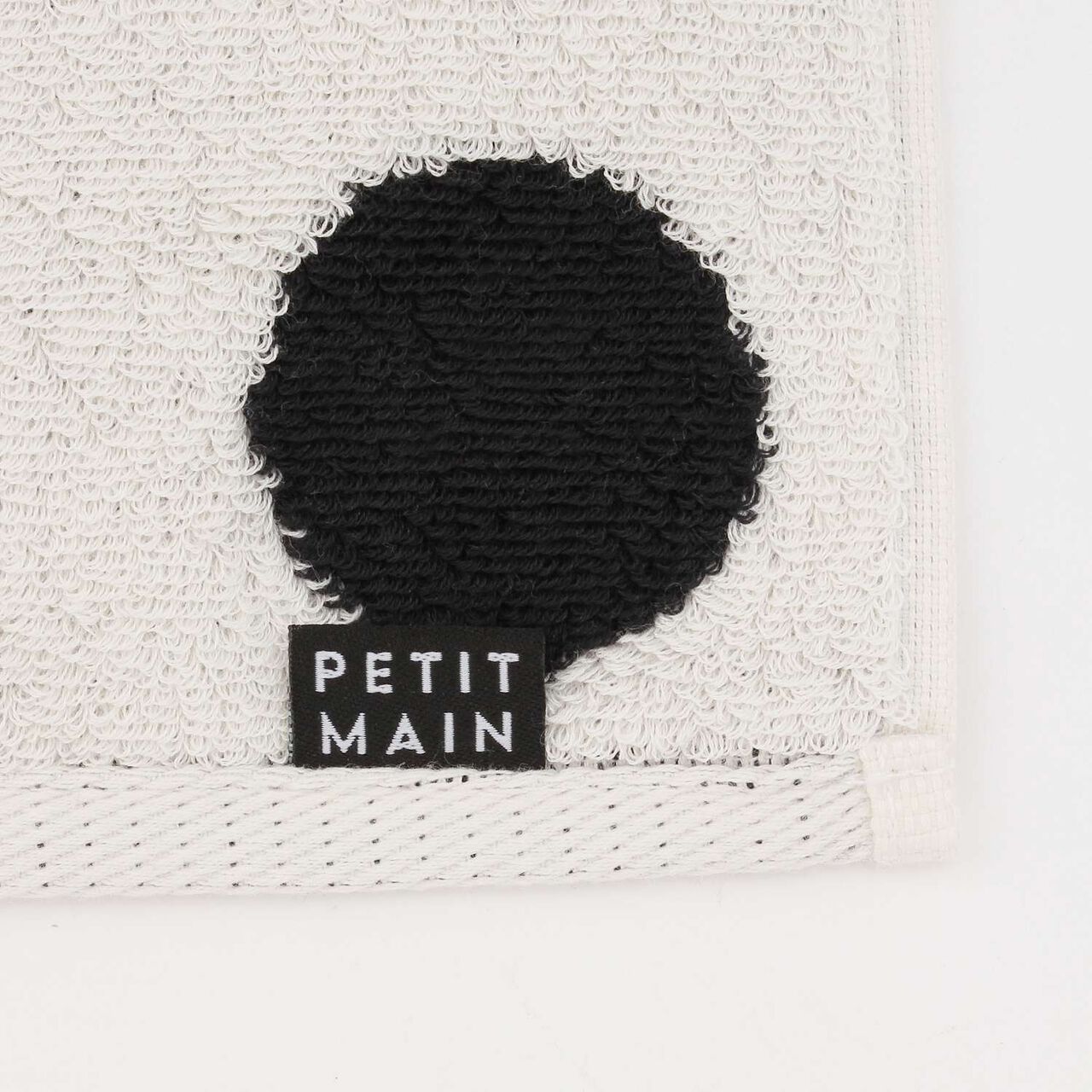 Fluffy Hand Towel/LG,Polka dots, large image number 2