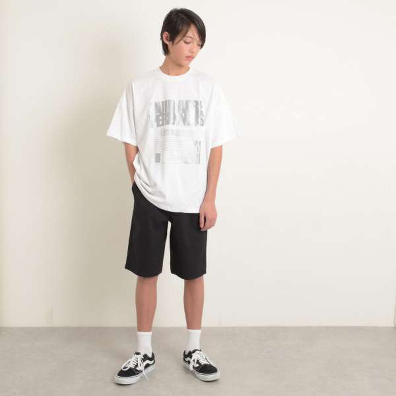 Anti-Stain Reflective Street T-Shirt,Charcoal gray, large image number 6