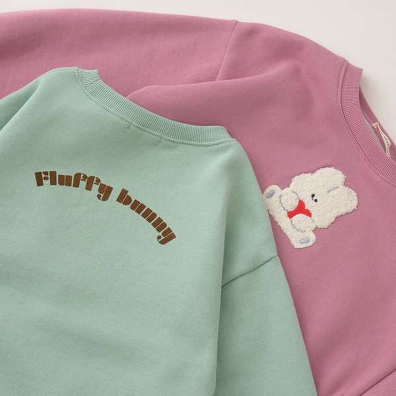 Pilling-Resistant Fleece Sweatshirt,Milky white, large image number 13