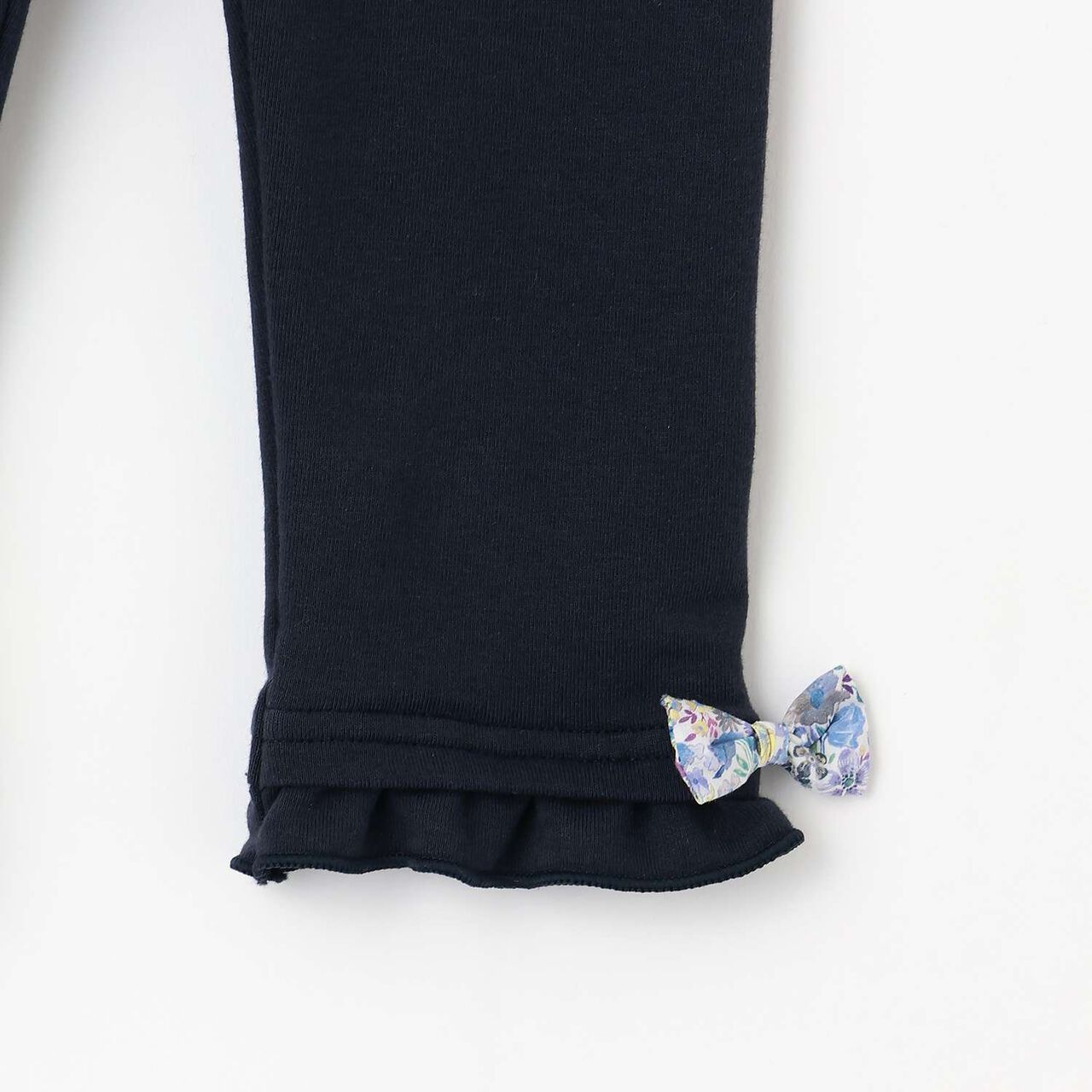 Organic Ribbon Leggings,Pearl white, large image number 3