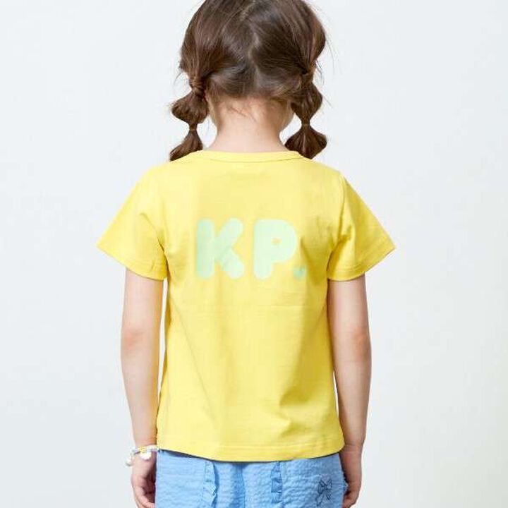 KP Rabbit Back Logo Short Sleeve T-Shirt [100-130],Pink, medium image number 17