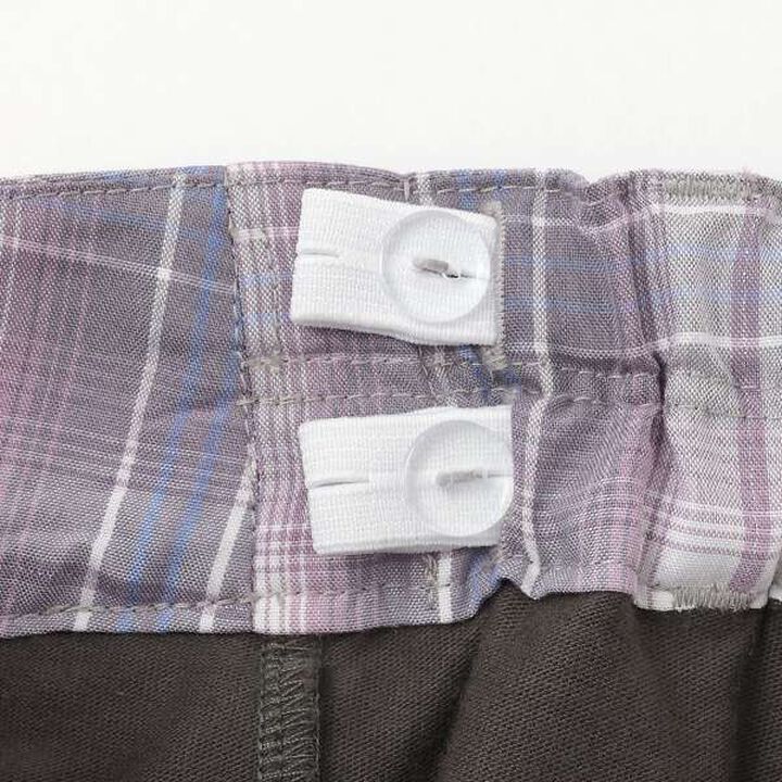 Pleated Skirt-Pants with Mini Bag,Navy, medium image number 7