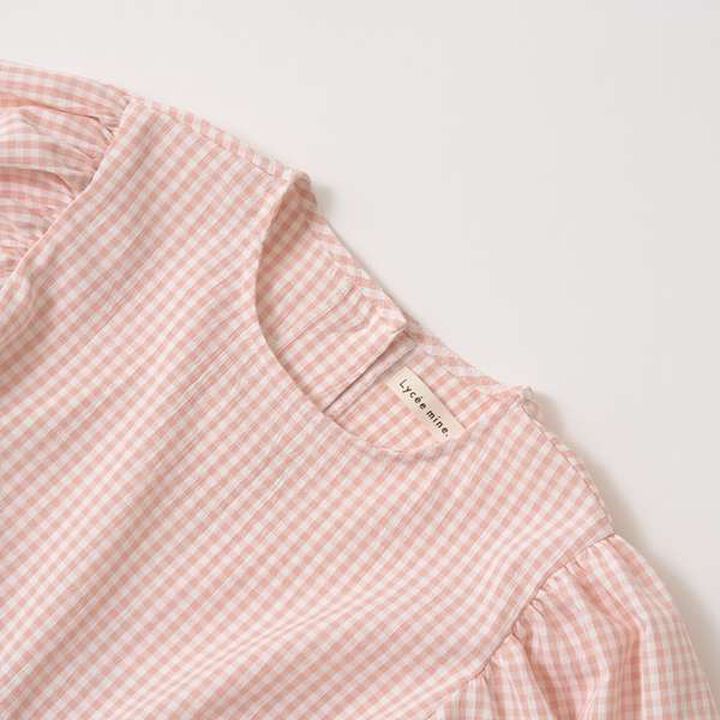 Voluminous Peplum Blouse,Brown, medium image number 13