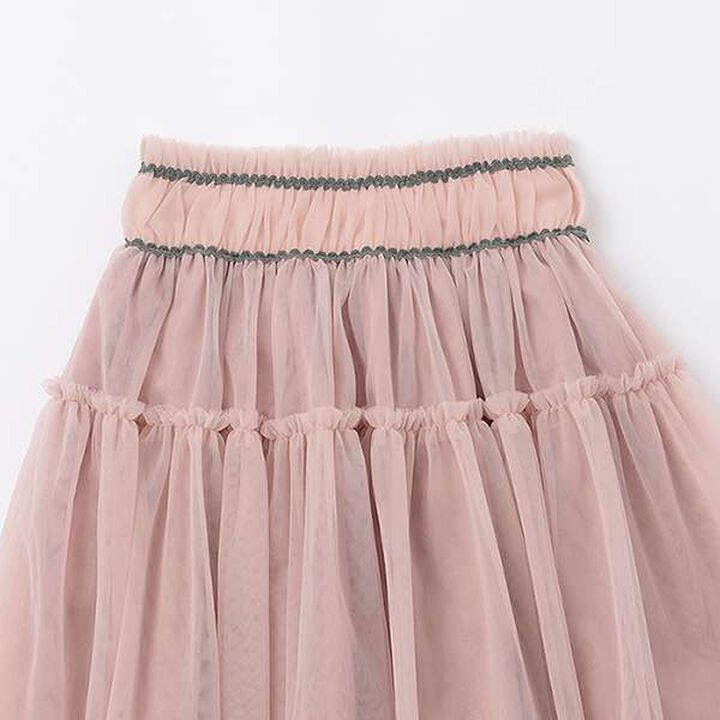 [Halloween] Gathered Tulle Skirt,Ivory, medium image number 6