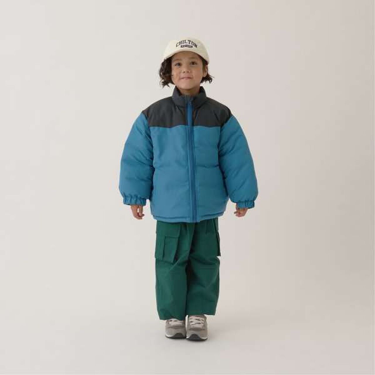 Versatile Bi-Color Puff Jacket,Camel, large image number 12