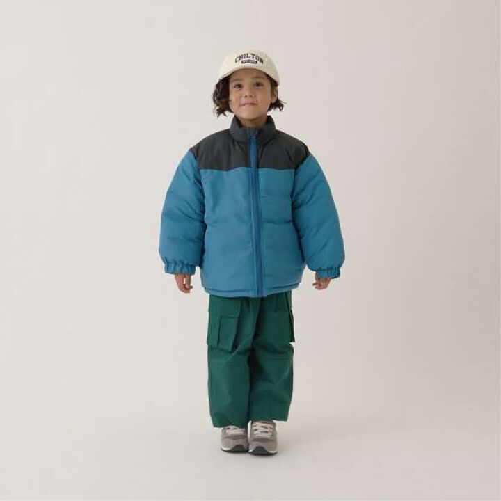 Versatile Bi-Color Puff Jacket,Camel, medium image number 12