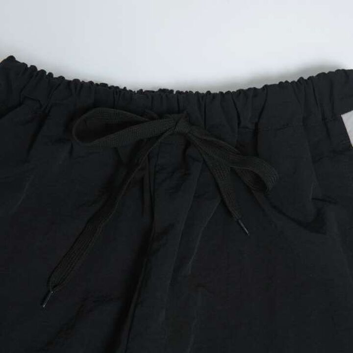 [Set Up Compatible] Striped Nylon Track Pants,Black, medium image number 3