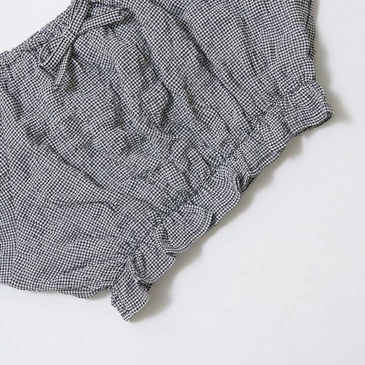 Front and Back Both OK! Blouse & Tiered Skirt Set,Light blue, medium image number 10