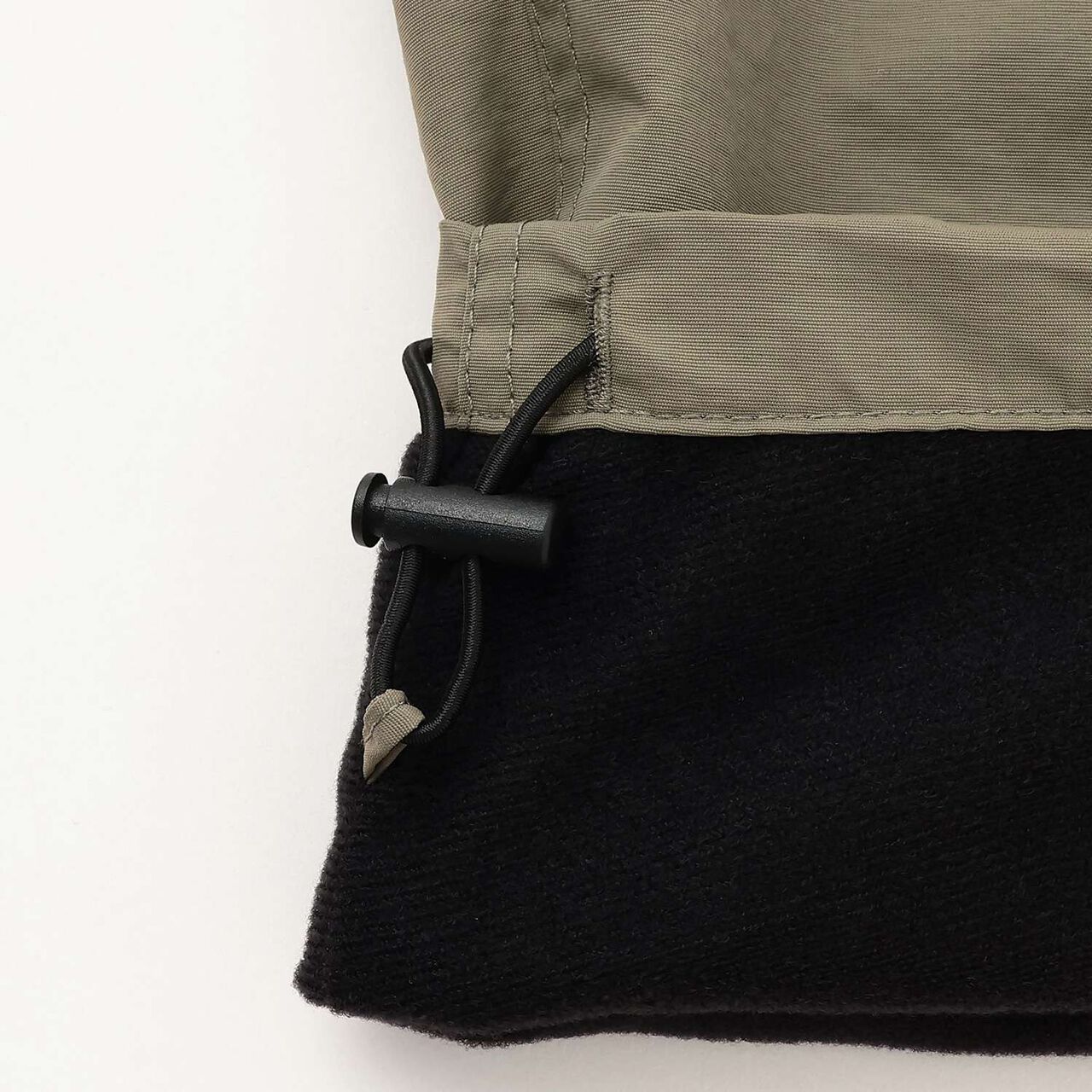 Nylon Brushed Lined Cargo Pants,Khaki, large image number 8