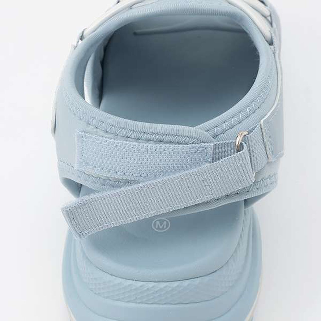 Drawstring Platform Sandals,Sax blue, large image number 7