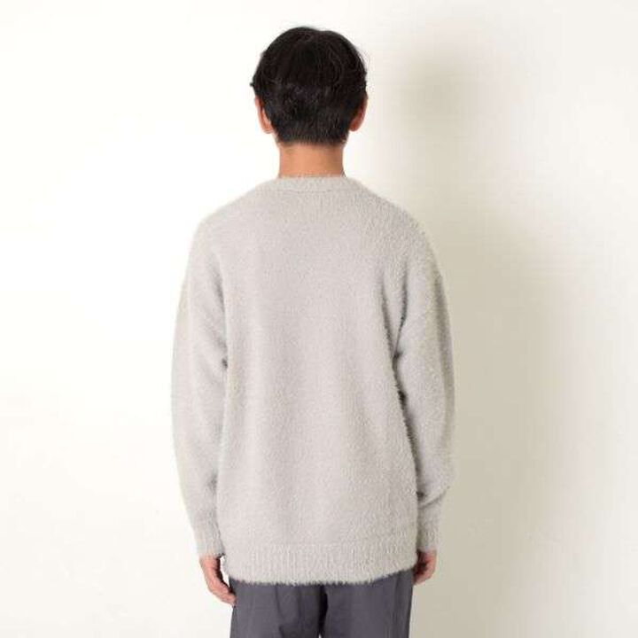 Shaggy Cardigan,Navy, medium image number 11