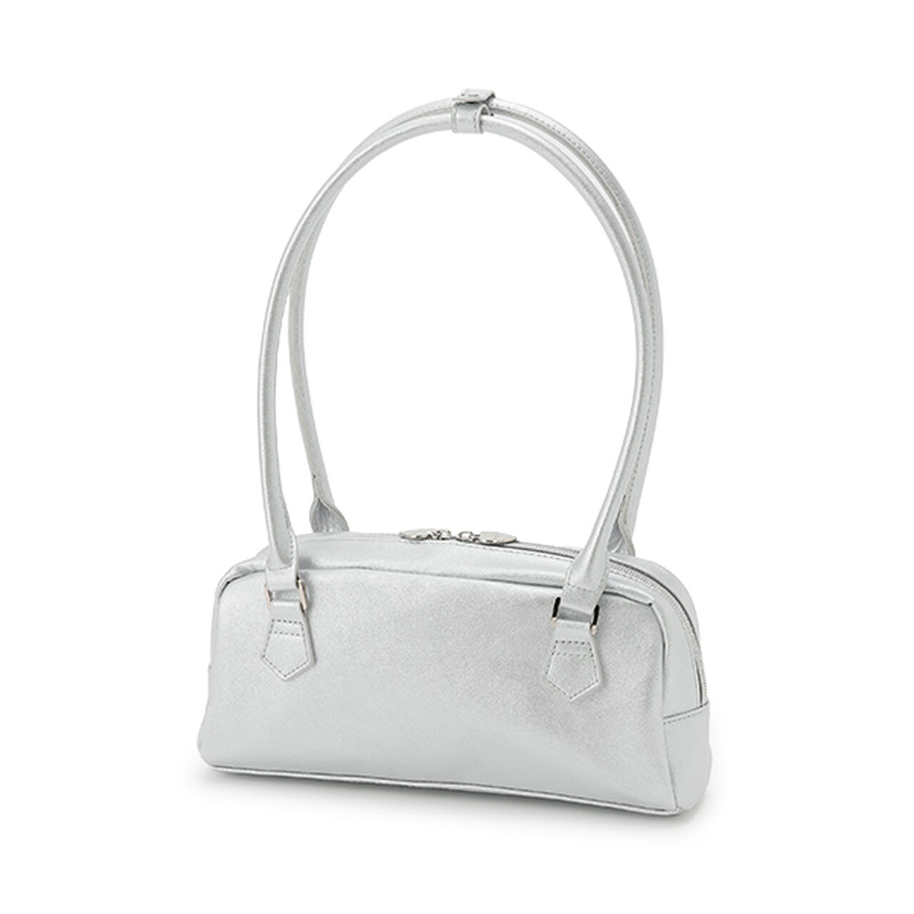 Heart Charm Long Handle Bag,Light blue, large image number 8