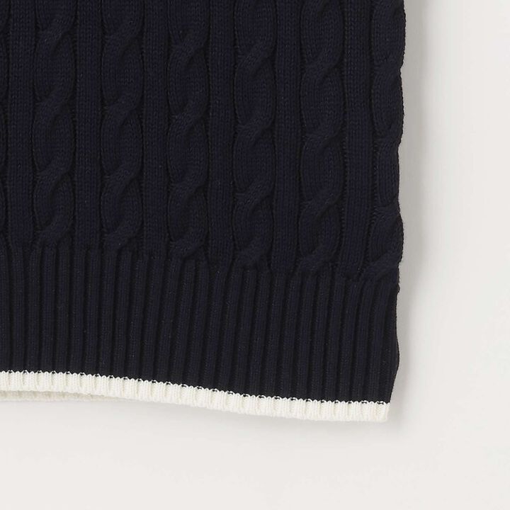 [Graduation Attire & Ceremony] Washable School Knit Vest,Navy, medium image number 7