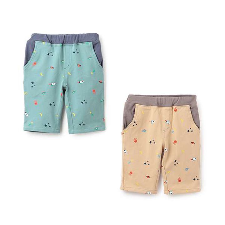 Space Pattern 6/10 Length Pants,Beige, medium image number 8