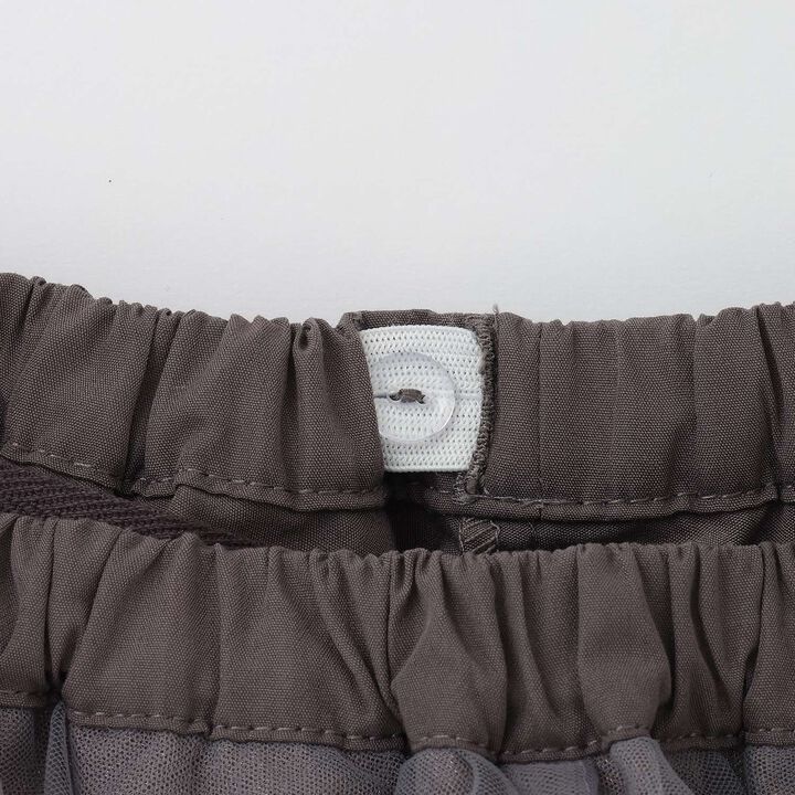 2WAY Tiered Skirt Convertible into Tunic,Charcoal gray, medium image number 14