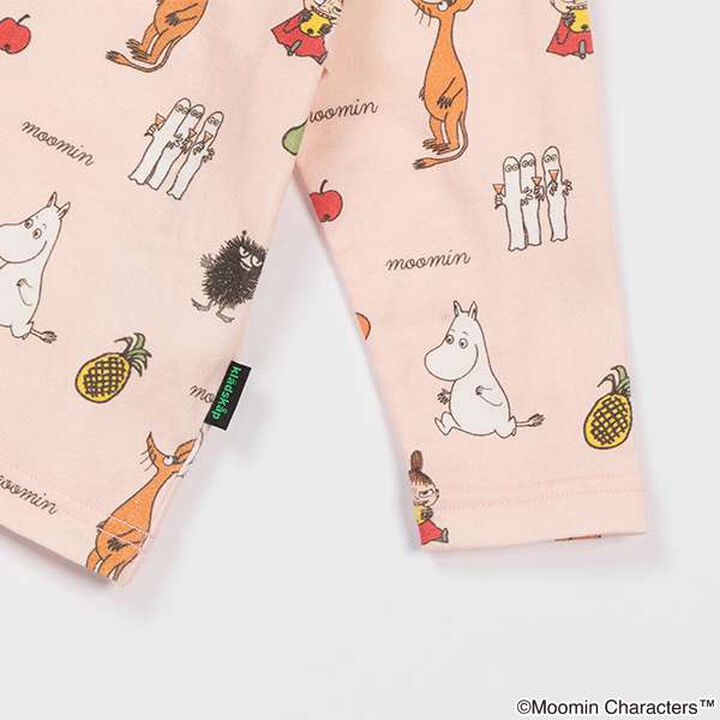 [MOOMIN] All-Over Pattern Long-Sleeve T-Shirt,Pink, medium image number 3