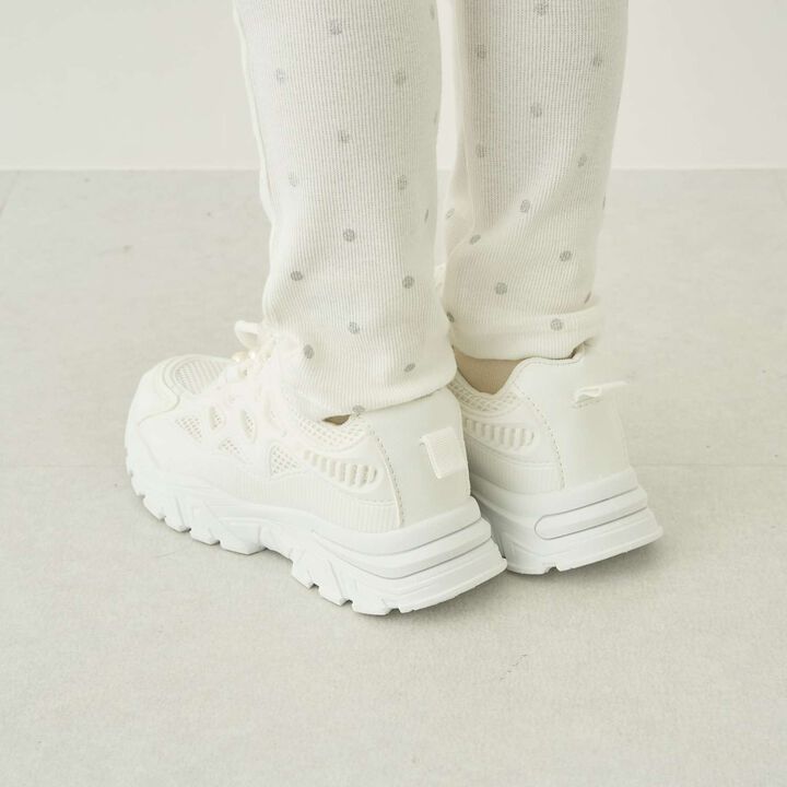 Pearl-Accented Sneakers [Kids] [Girls],Pink, medium image number 1