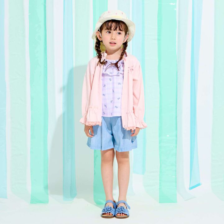 [Pattern Appears When Wet!] Land and Water Use UV Jacket,Lavender, medium image number 16