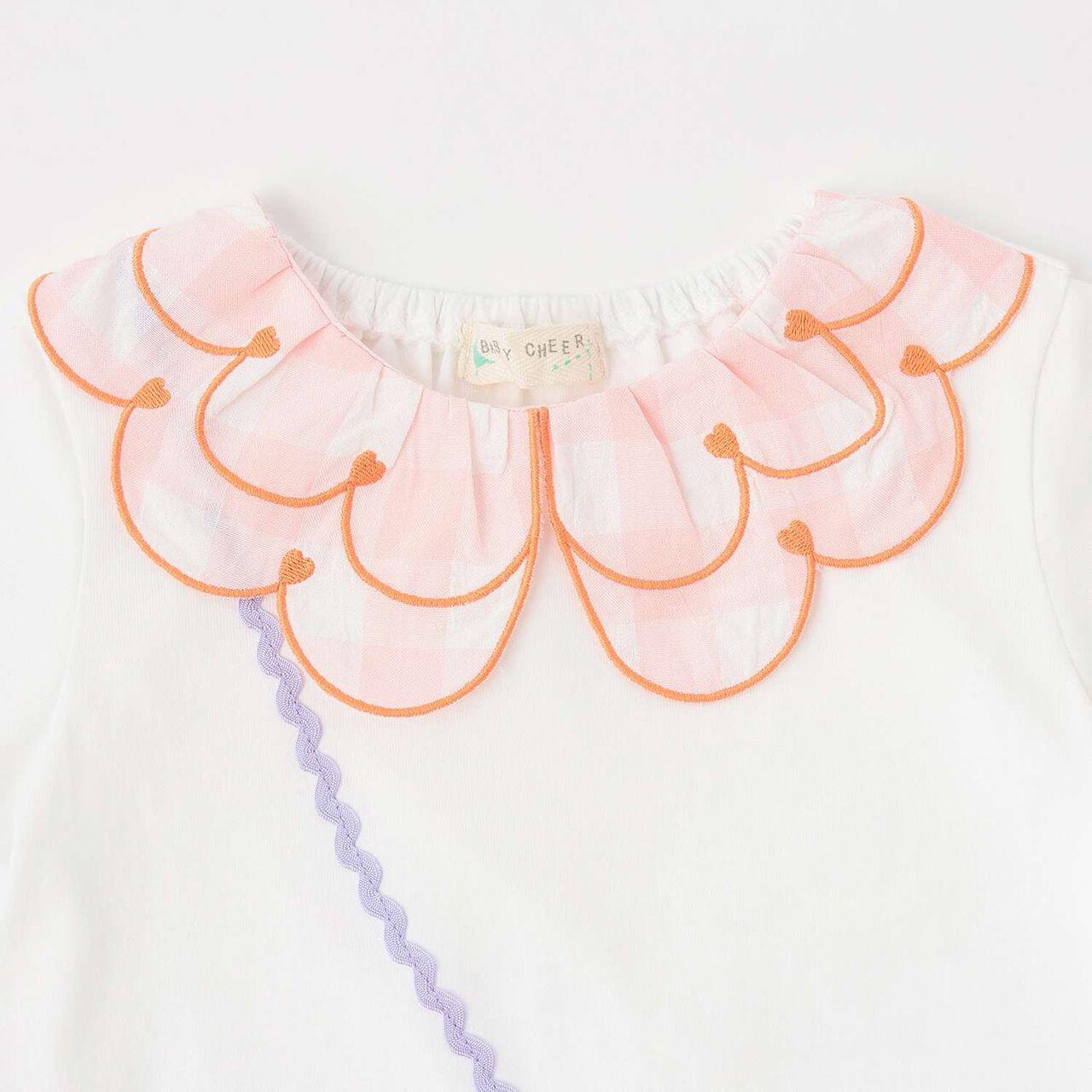 Butterfly Small Shoulder Bag T-Shirt,Lavender, large image number 3