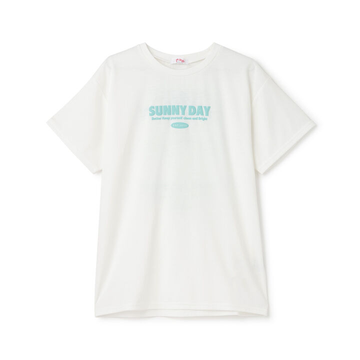 [Cool Touch] Laundry Bear Short Sleeve T-Shirt,Light pink, medium image number 8