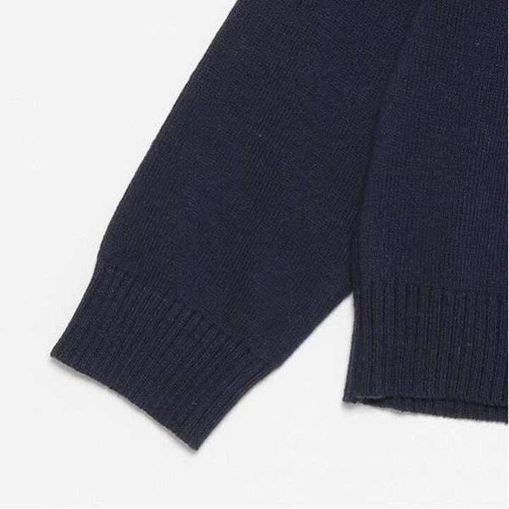 Ribbon Knit Cardigan,Sax blue, medium image number 7