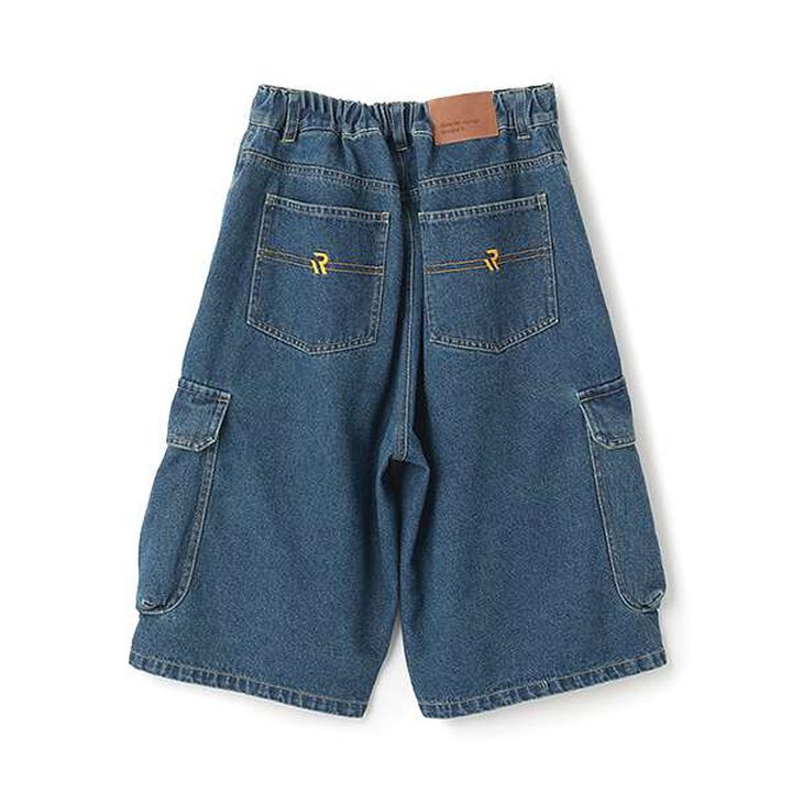 [LTXC] [D-League/CHANGE RAPTURES/AYUMI] Half Denim Pants,Blue, medium image number 6