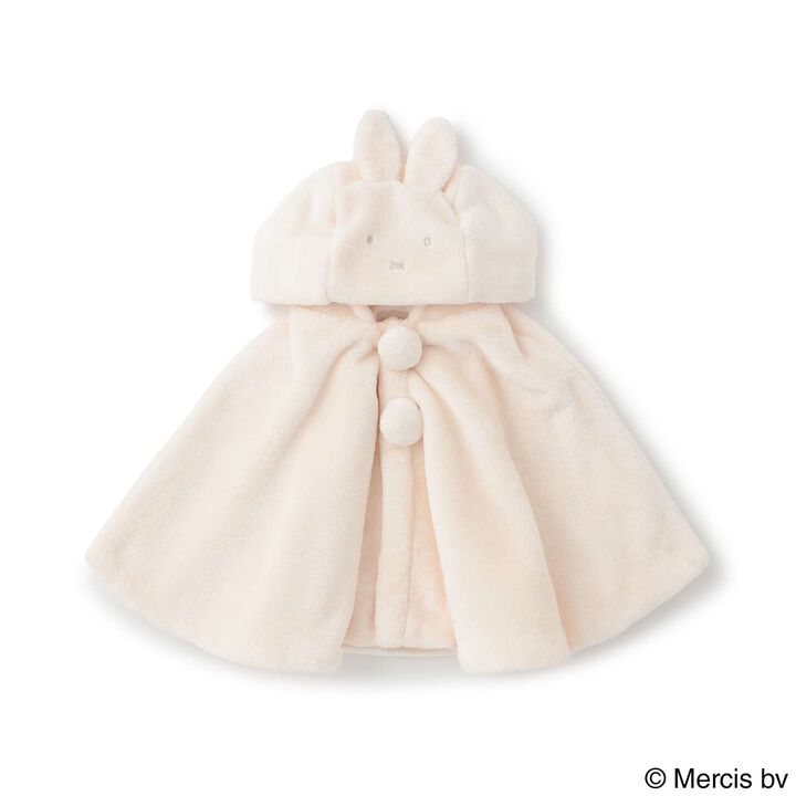 [D Bruna] Ear Cape,Off white, medium image number 4