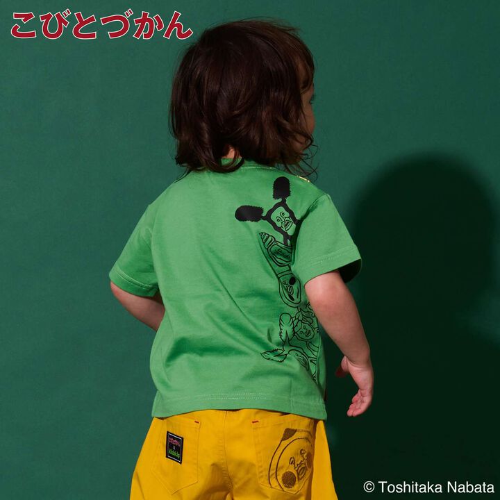 [Kobito Zukan] Pocket Short Sleeve T-Shirt,Green, medium image number 26