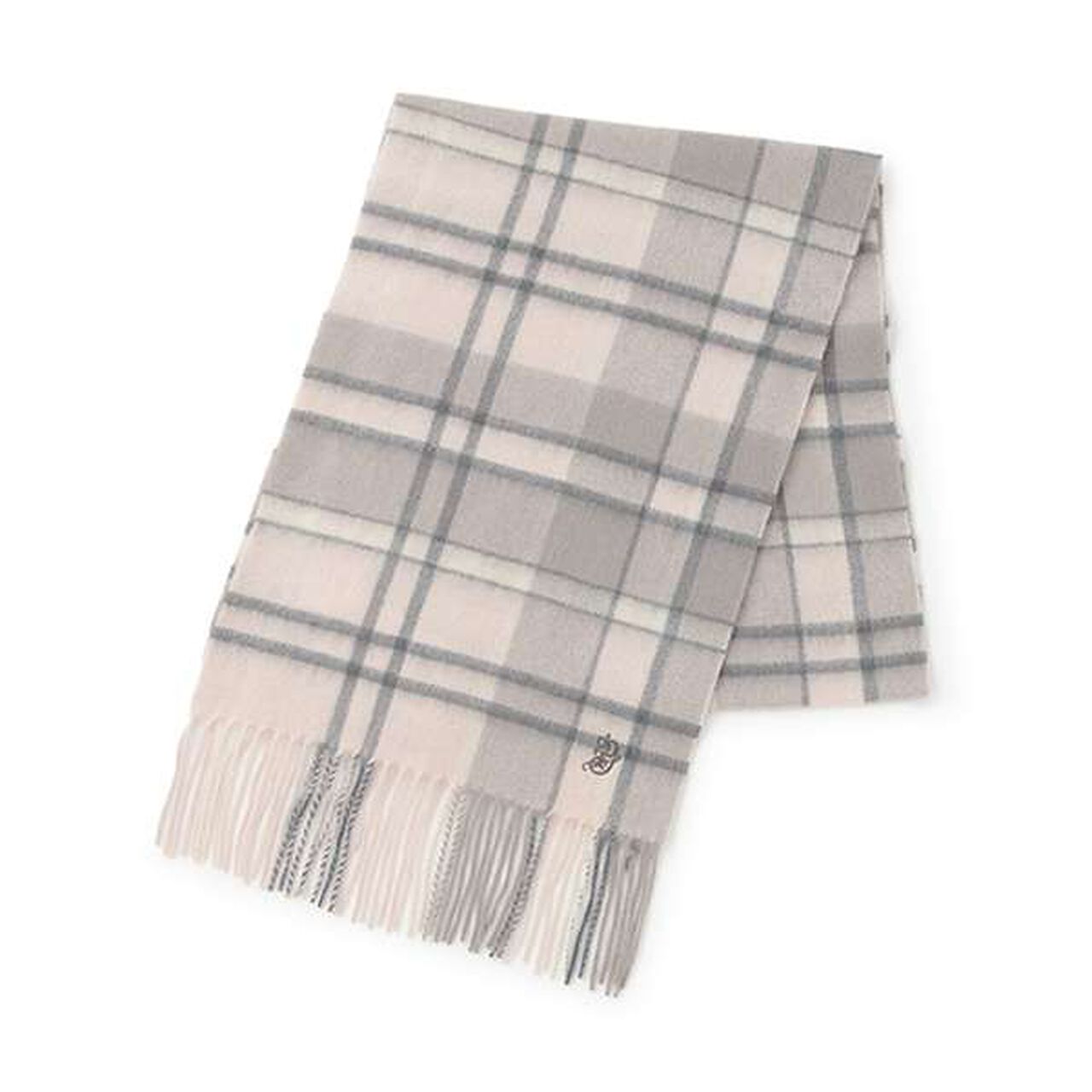 Cashmere Blend Wool Scarf,Deep blue, large image number 5