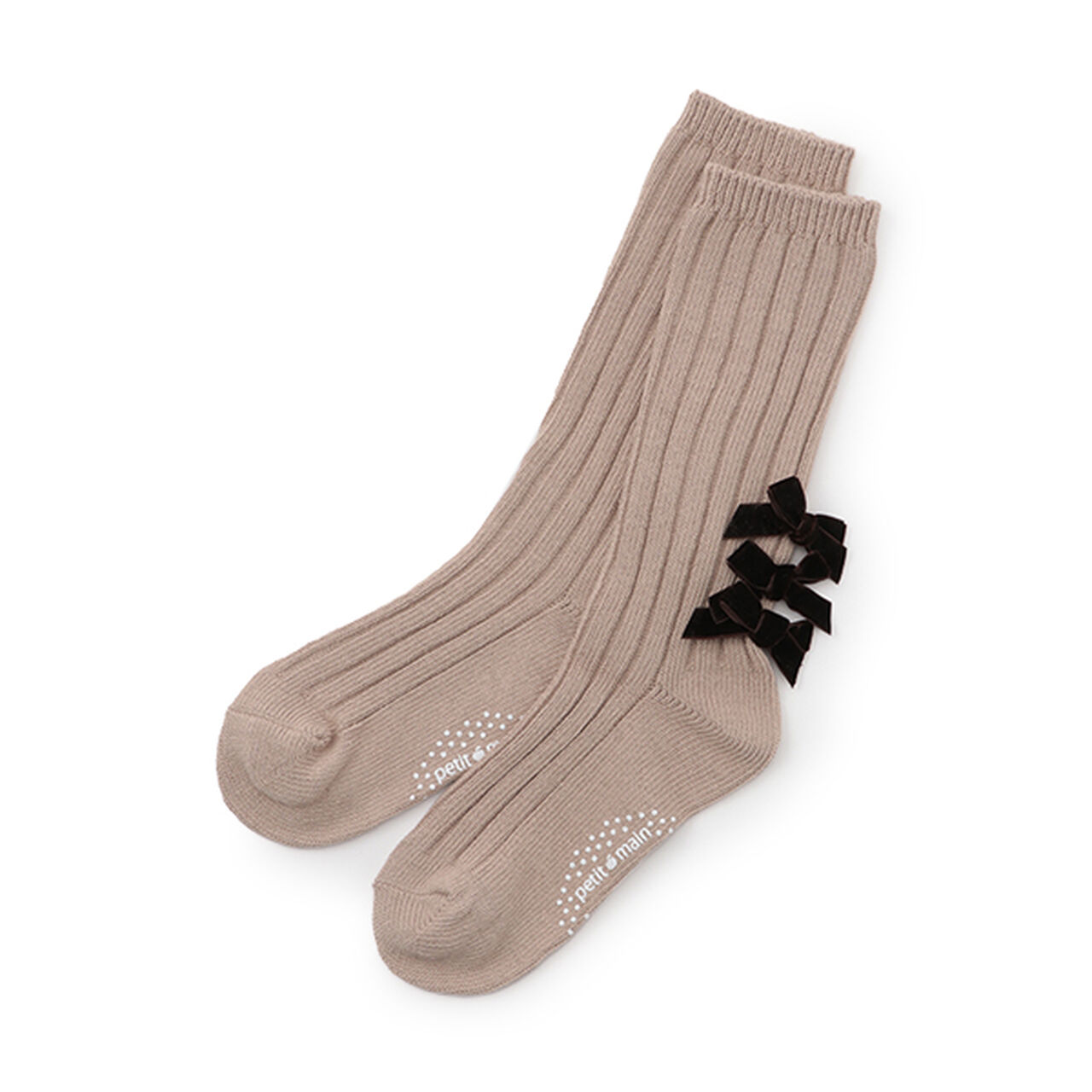 Ribbon Knee Socks,Ivory, large image number 8