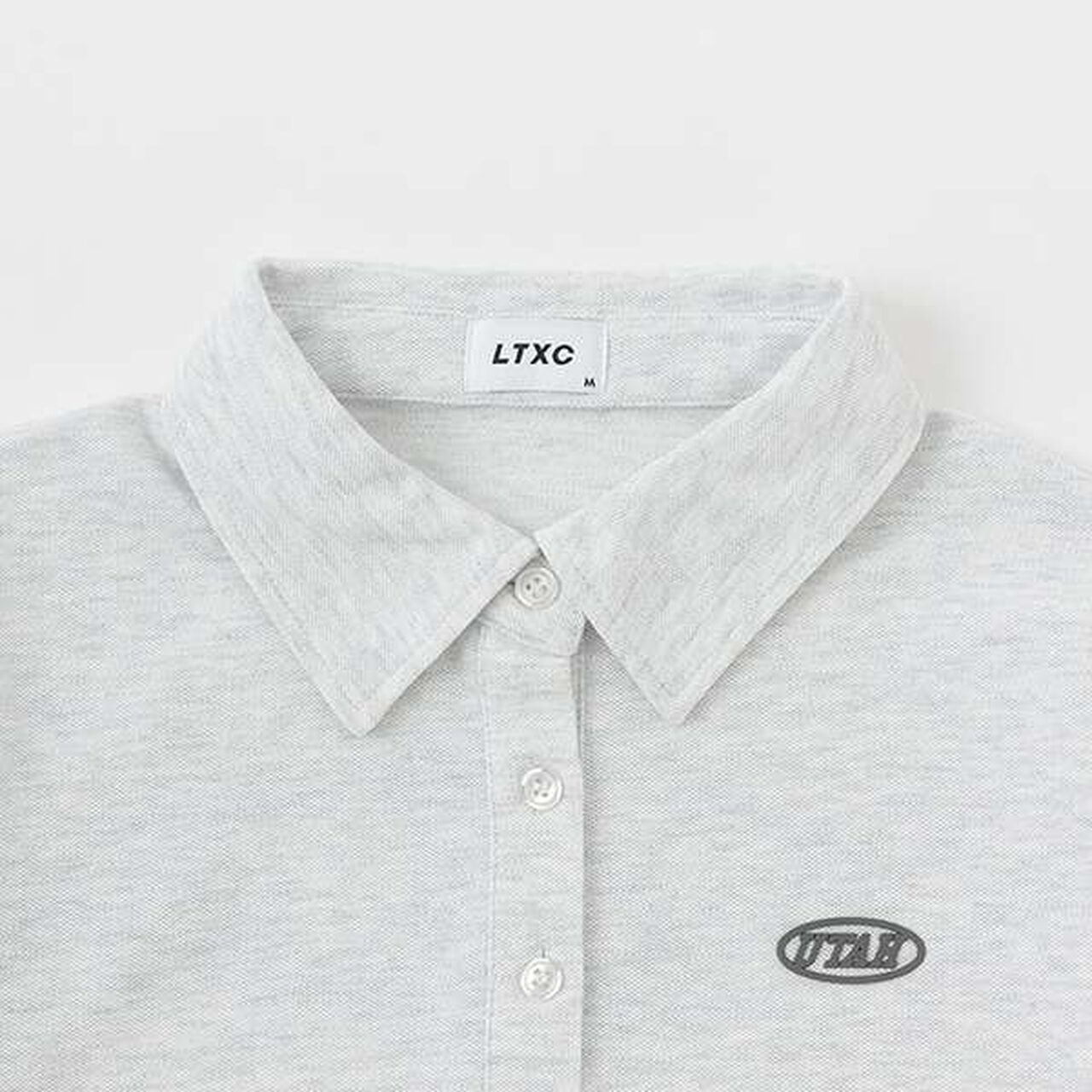 [LTXC] Loose Polo Outfit Set,Smoke white, large image number 7