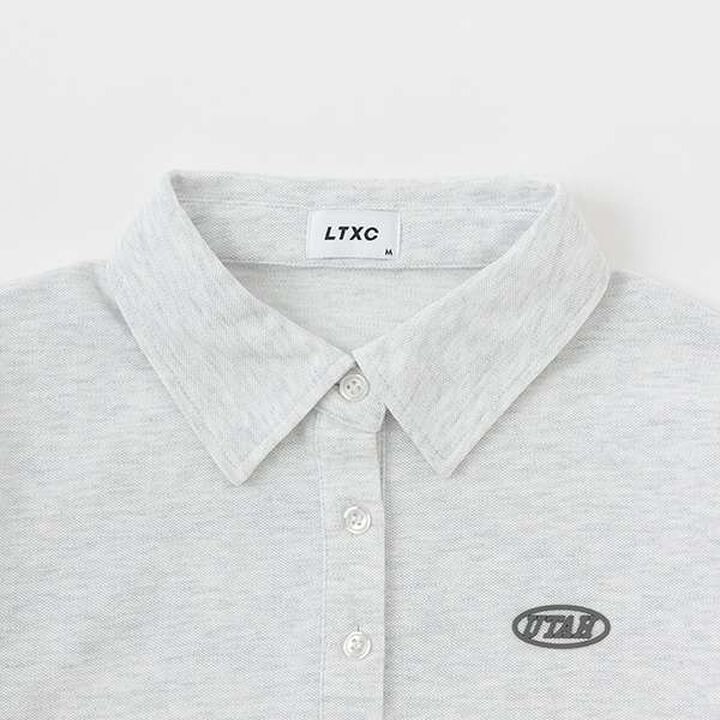 [LTXC] Loose Polo Outfit Set,Smoke white, medium image number 7
