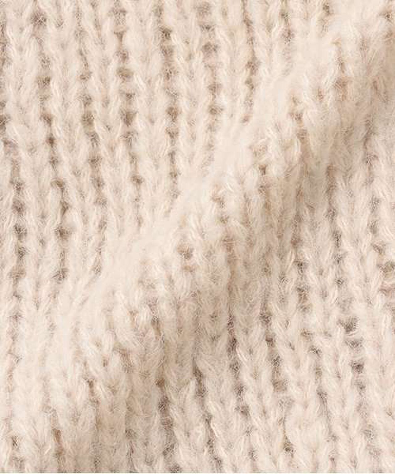 Short Knit Cardigan,Ivory, large image number 5