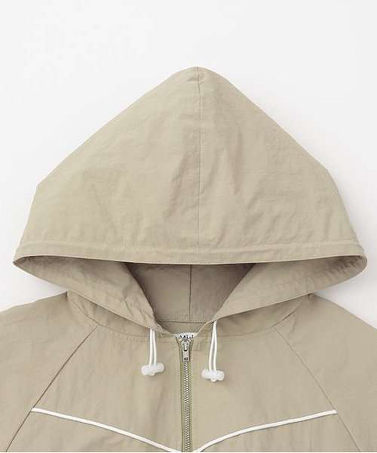Nylon Zip Parka,Khaki, large image number 13