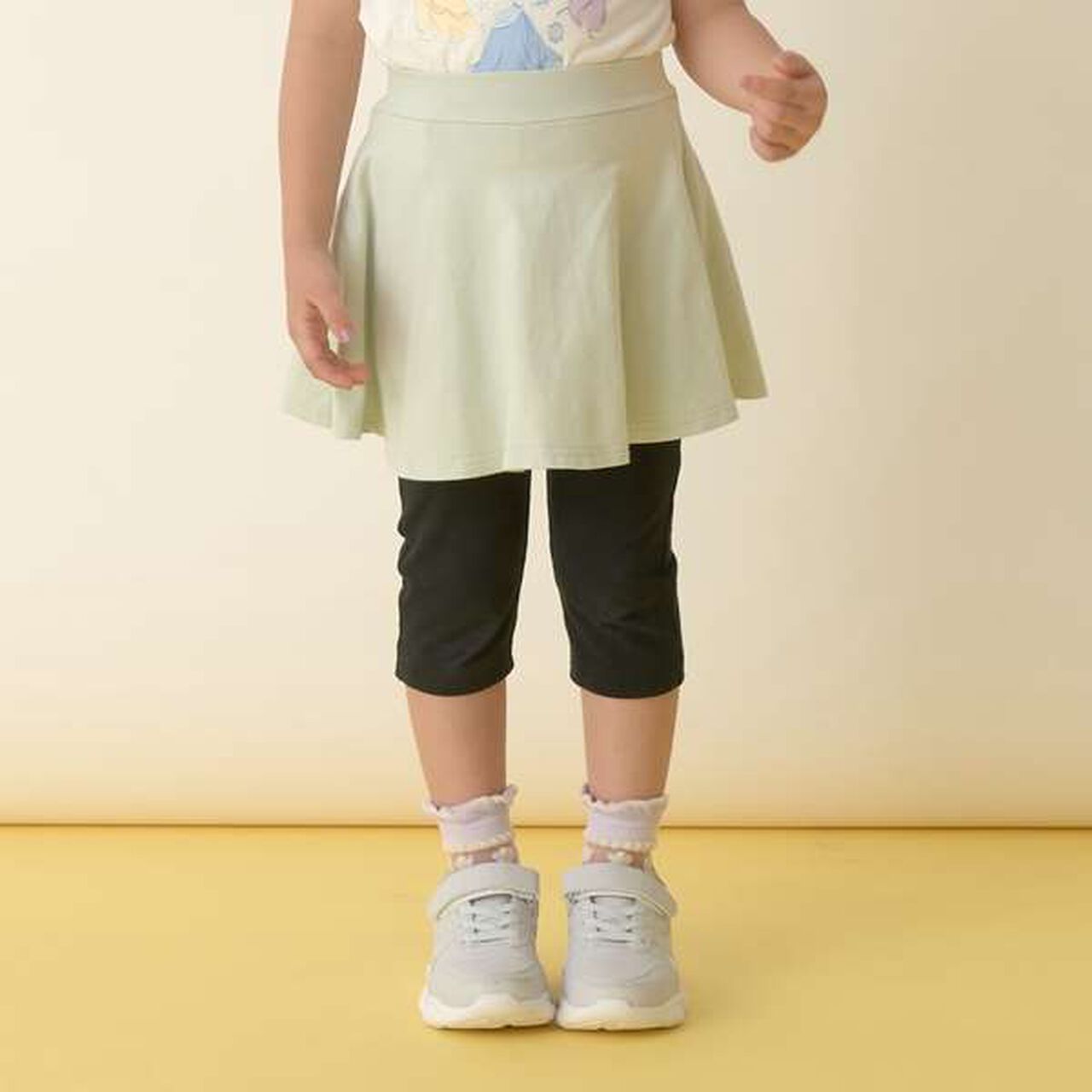 [Versatile Item] Stretchy 6/10 Length Skorts,Ink blue, large image number 22