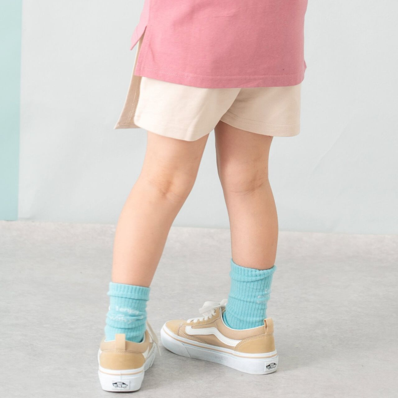 Cut Trapeze Wrap Culottes,Beige, large image number 5