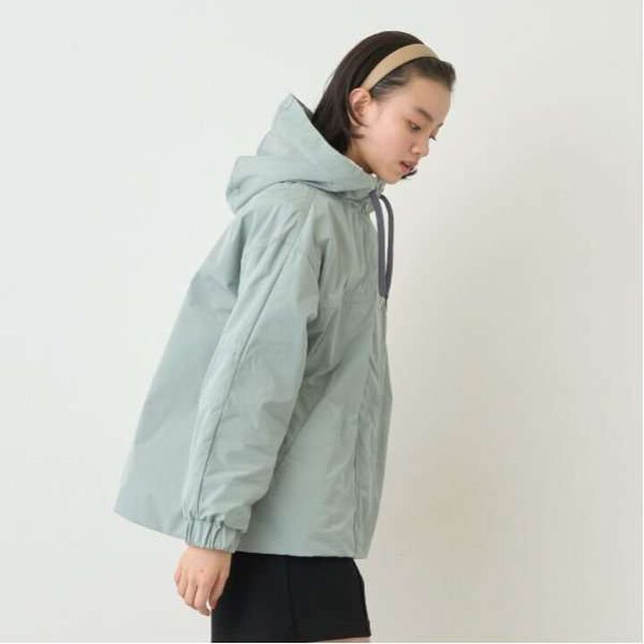 Water-Repellent Faux Fur Liner 3-Way Jacket,Light beige, medium image number 10