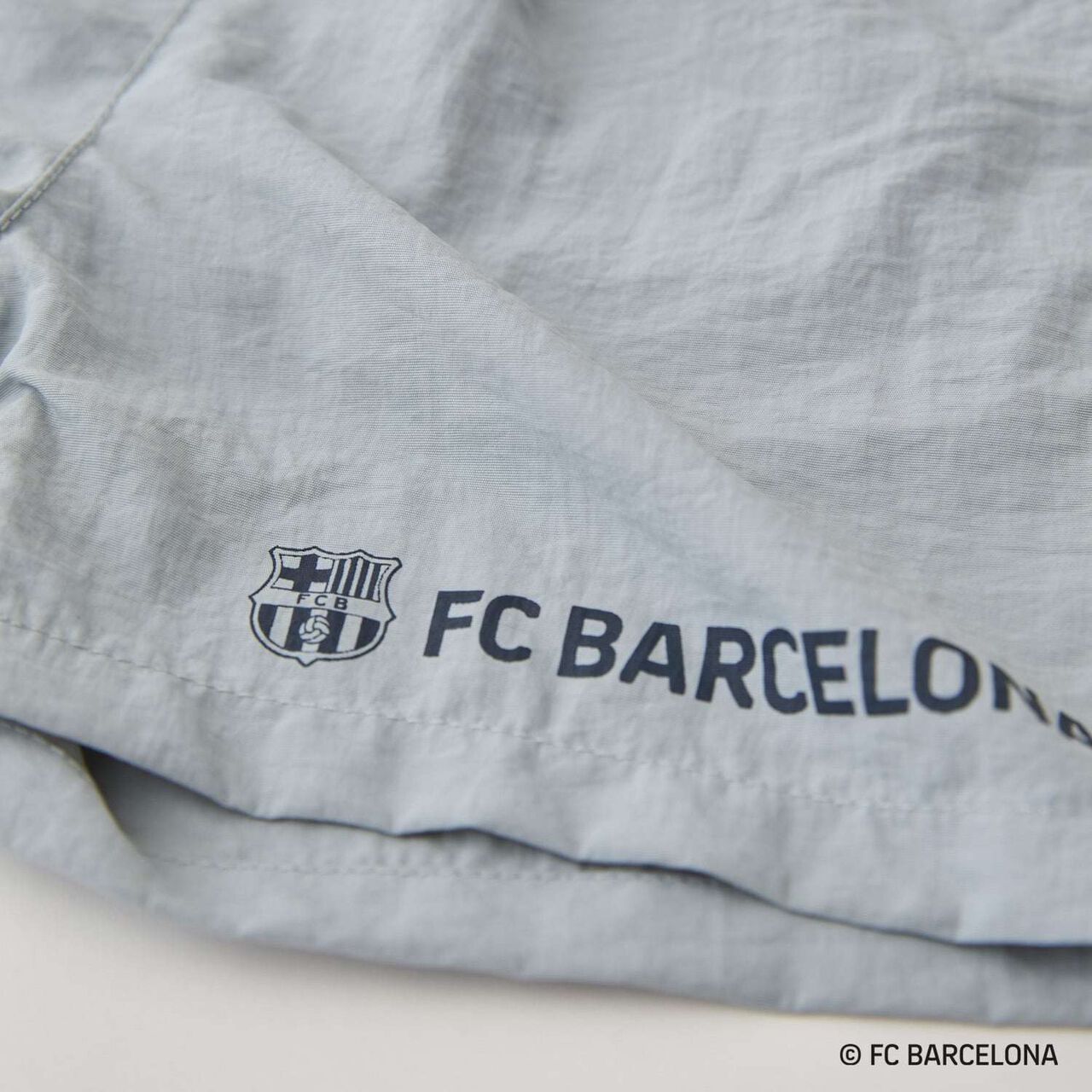 [FC BARCELONA] 布質短褲,淡卡其色, large image number 18