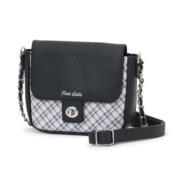 Chain PU Shoulder Bag,, medium