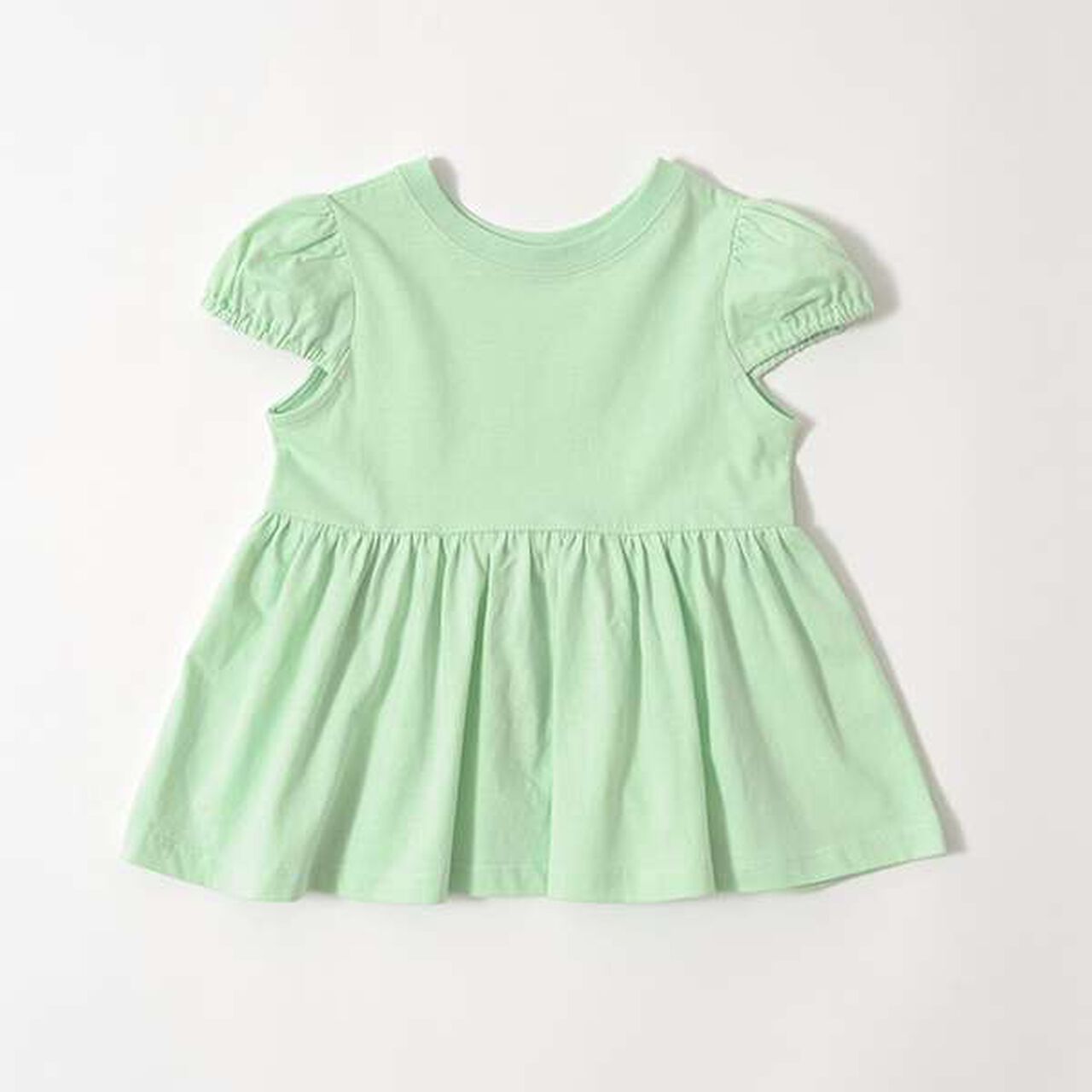 [Cool Touch] Either Way Is Fine Peplum T-Shirt,Silver gray, large image number 11