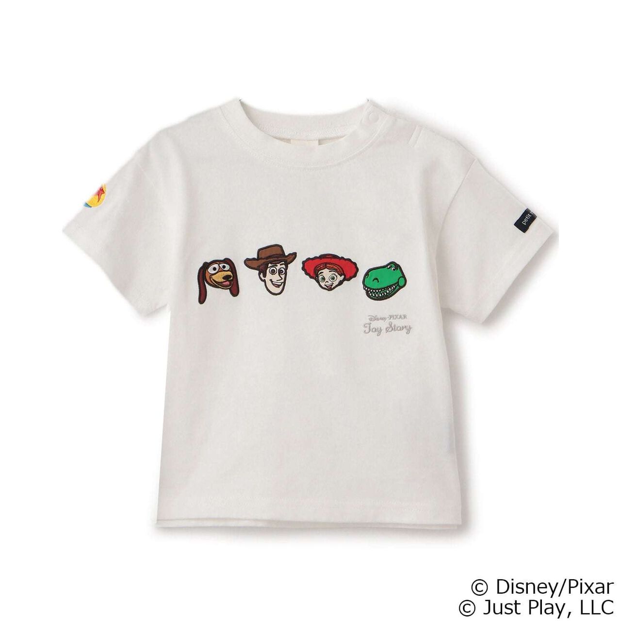 [Disney/Pixar] TOY STORY 貼布刺繡短袖T恤,苔蘚綠, large image number 5